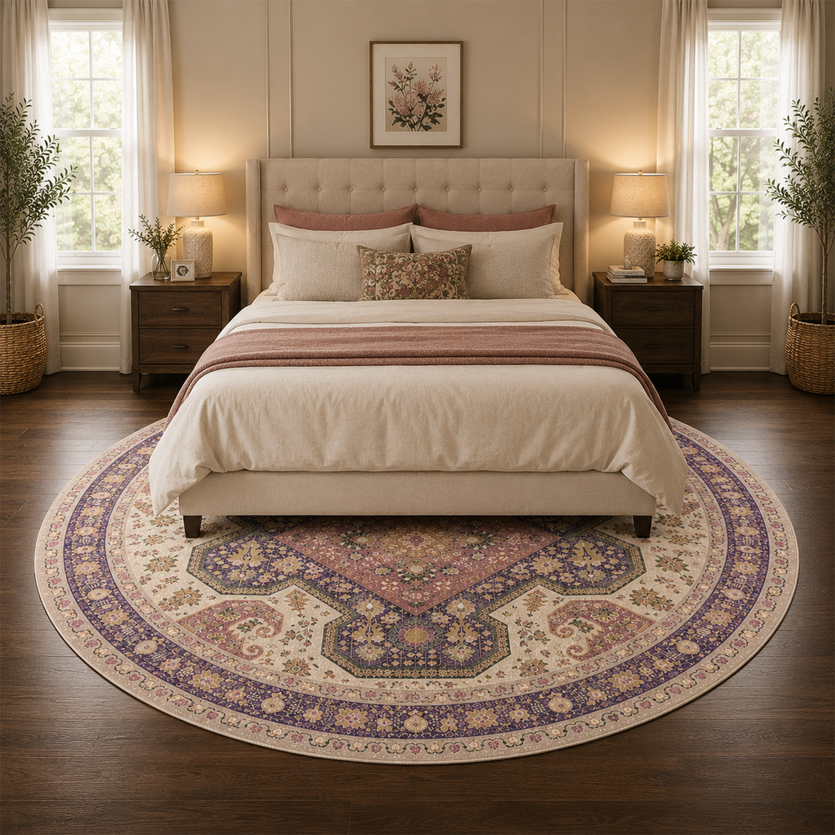 Bohemian Jewel Medallion Rug