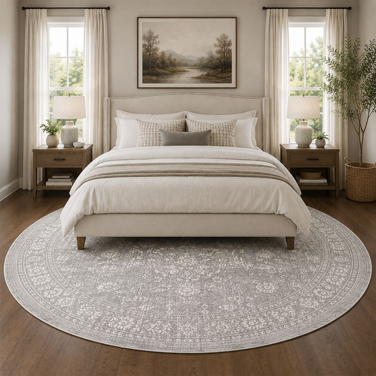 Timeless Gray Heritage Rug