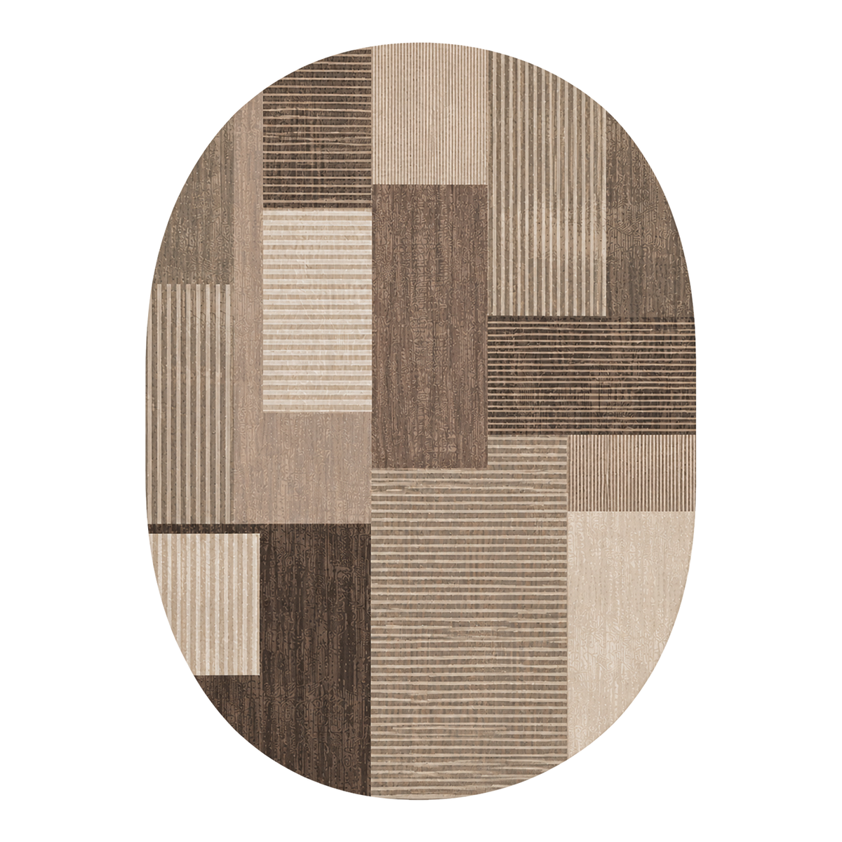 Espresso Gridwork Rug