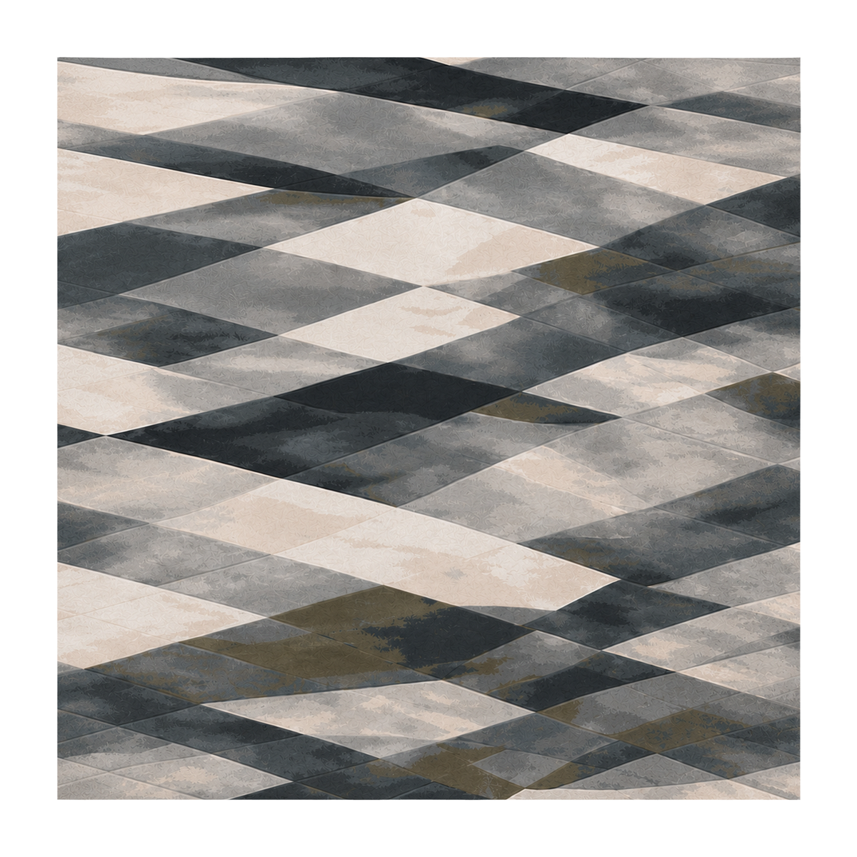 Slate Prism Geometric Rug