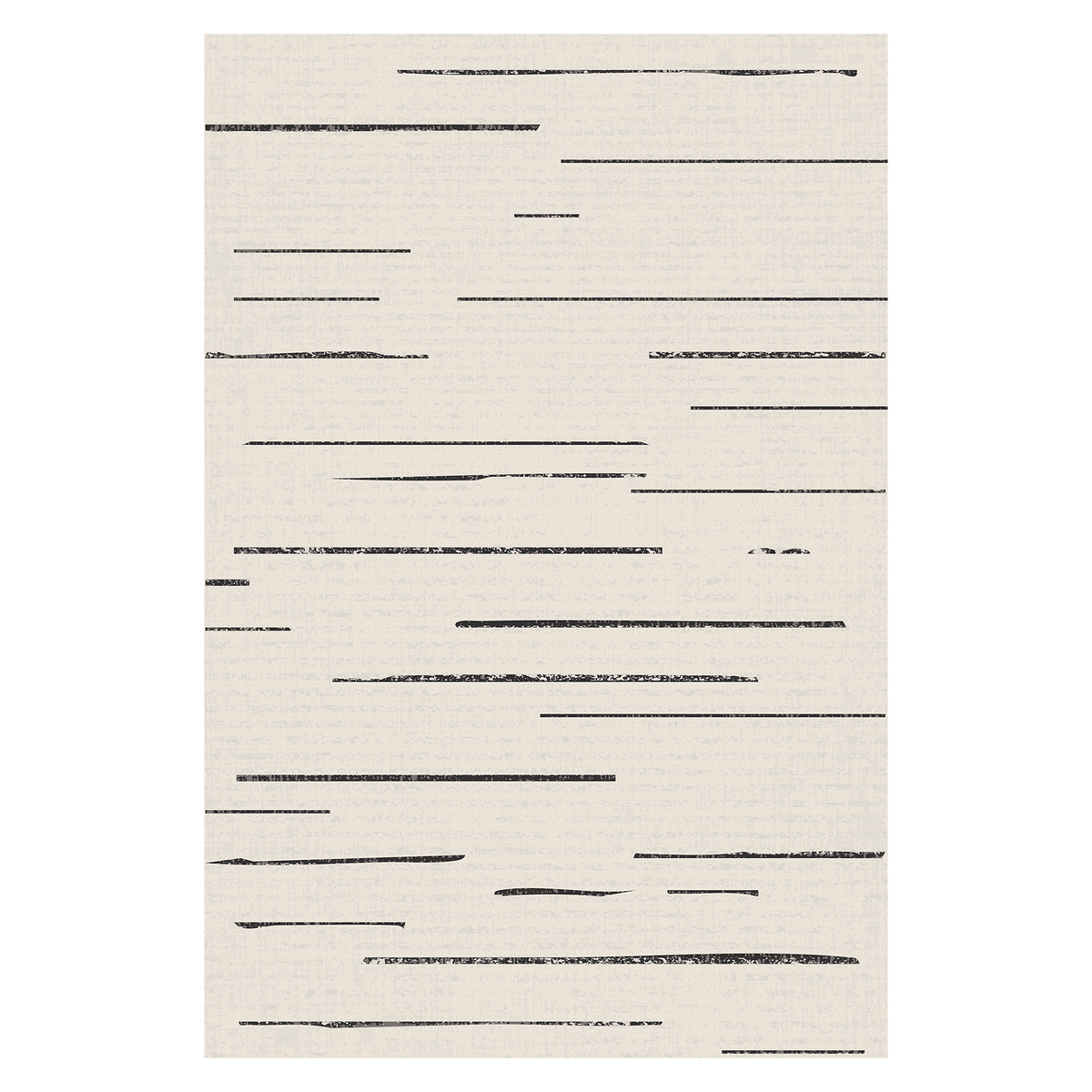 Ivory Linear Stripes Rug