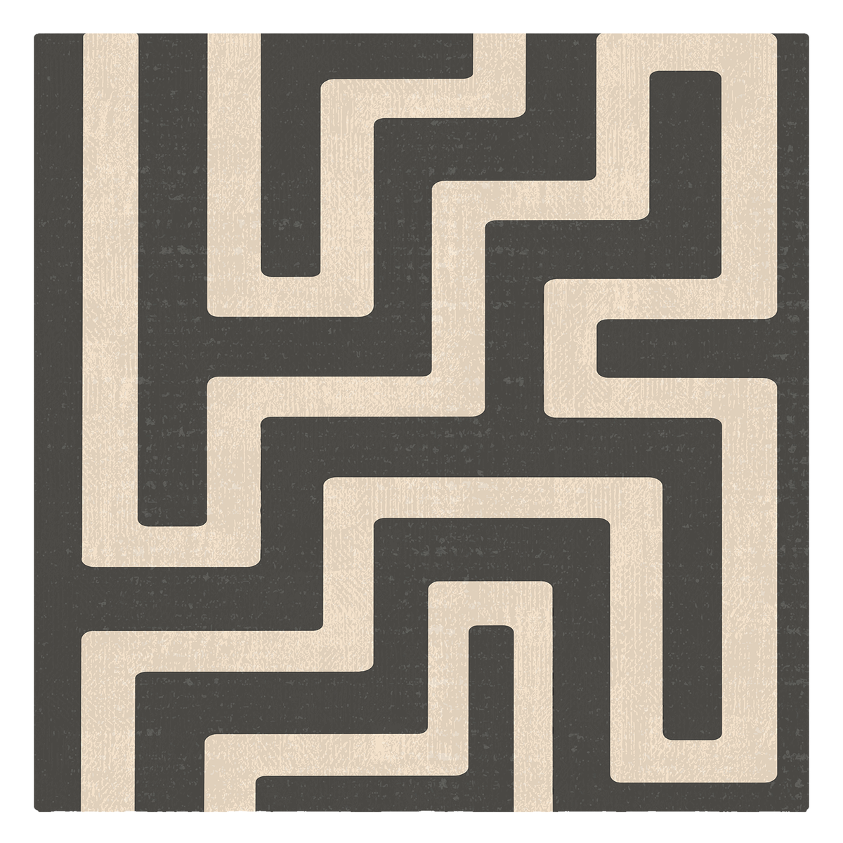 Bold Labyrinth Maze Rug