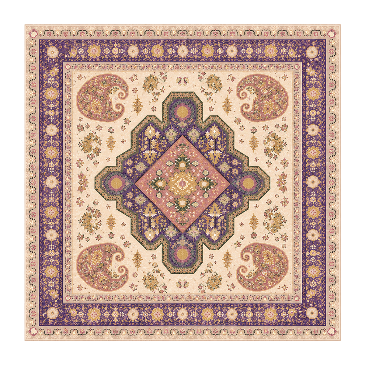 Bohemian Jewel Medallion Rug