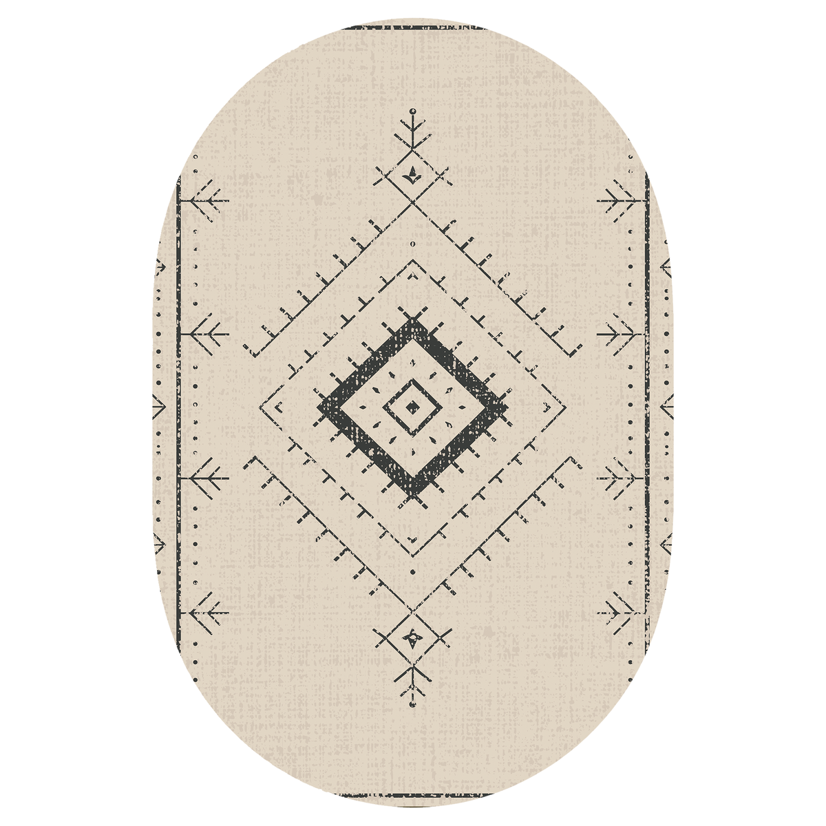 Tribal Diamond Line Rug