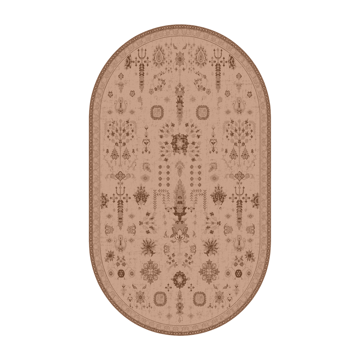 Blush Symmetrical Motif Rug