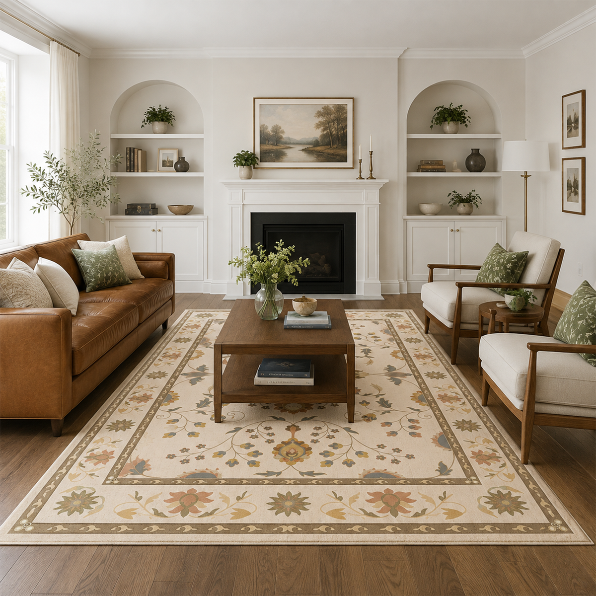 Ivory Botanical Garden Rug