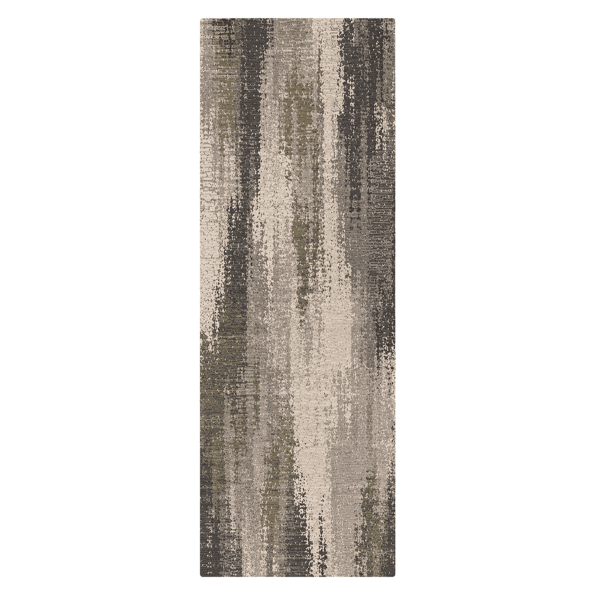 Slate Linear Abstract Rug