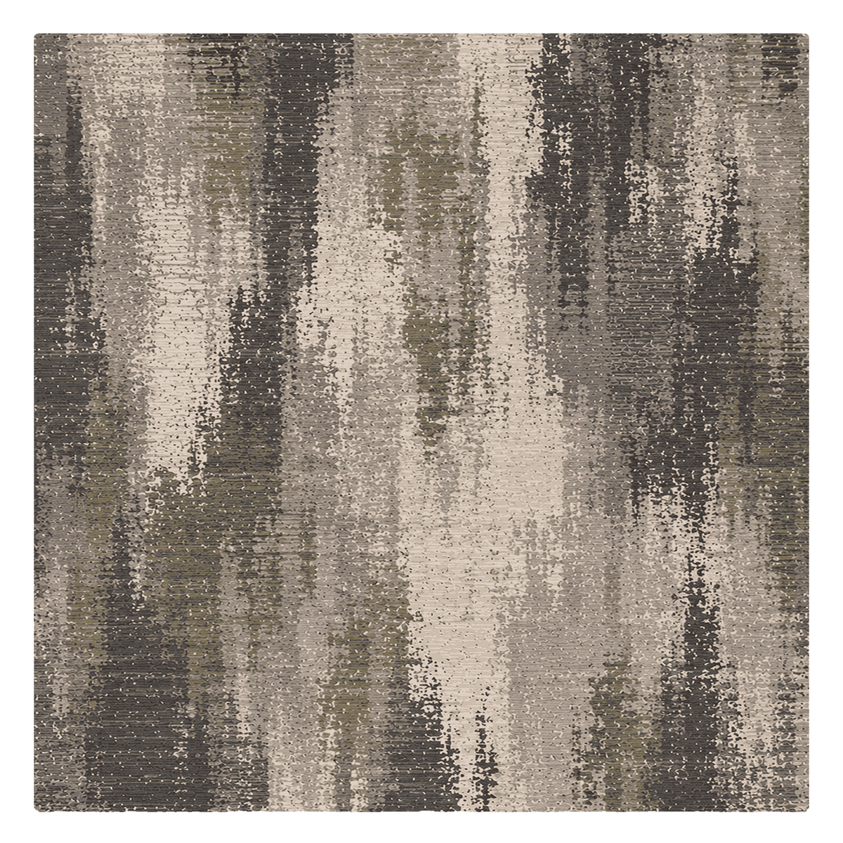 Slate Linear Abstract Rug