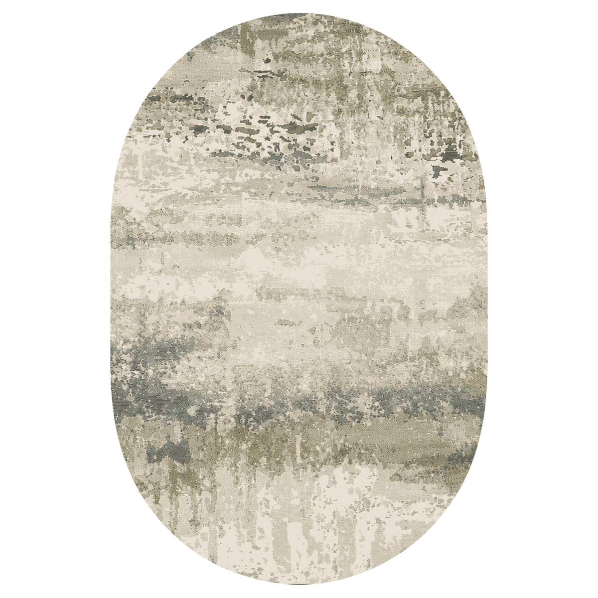 Sage Stone Abstract Rug