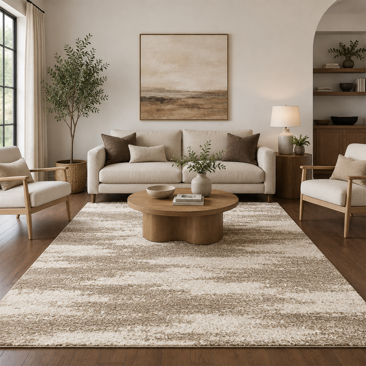 Sand Dune Abstract Rug