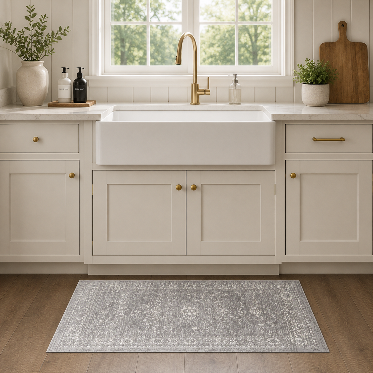 Timeless Gray Heritage Rug