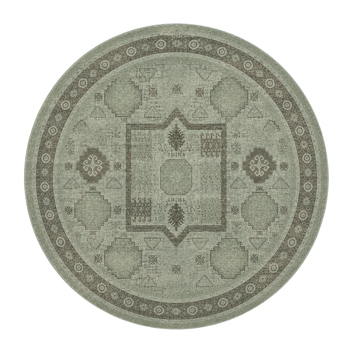 Sage Heritage Tribal Rug