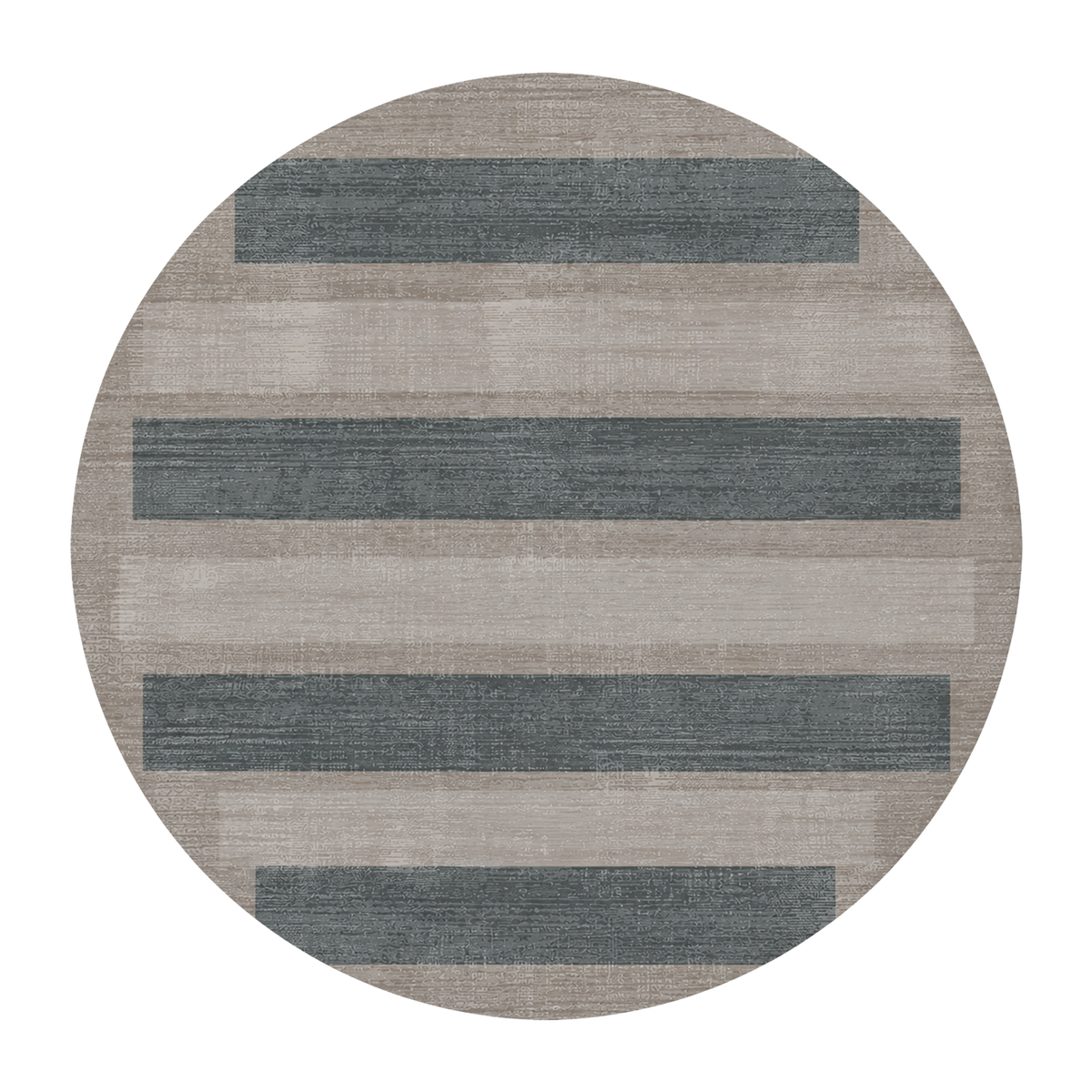 Graphite Band Rug