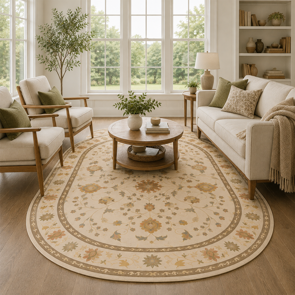 Ivory Botanical Garden Rug