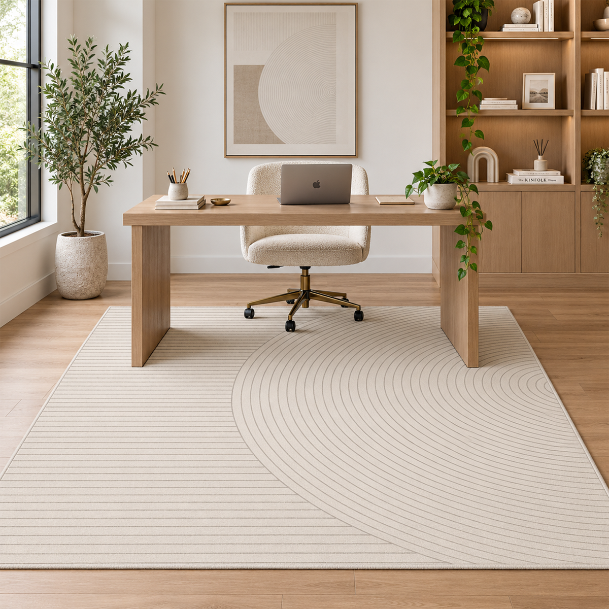 Concentric Horizon Rug