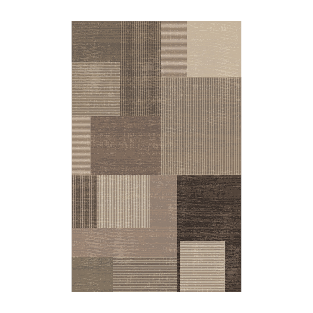 Espresso Gridwork Rug
