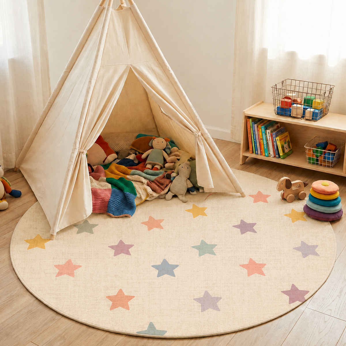 Star Shower Rug