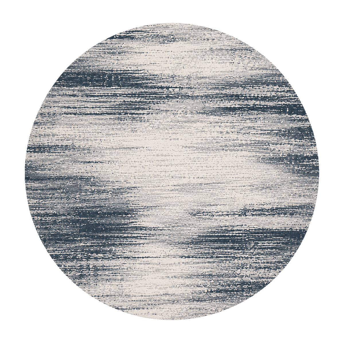 Coastal Blue Linear Rug