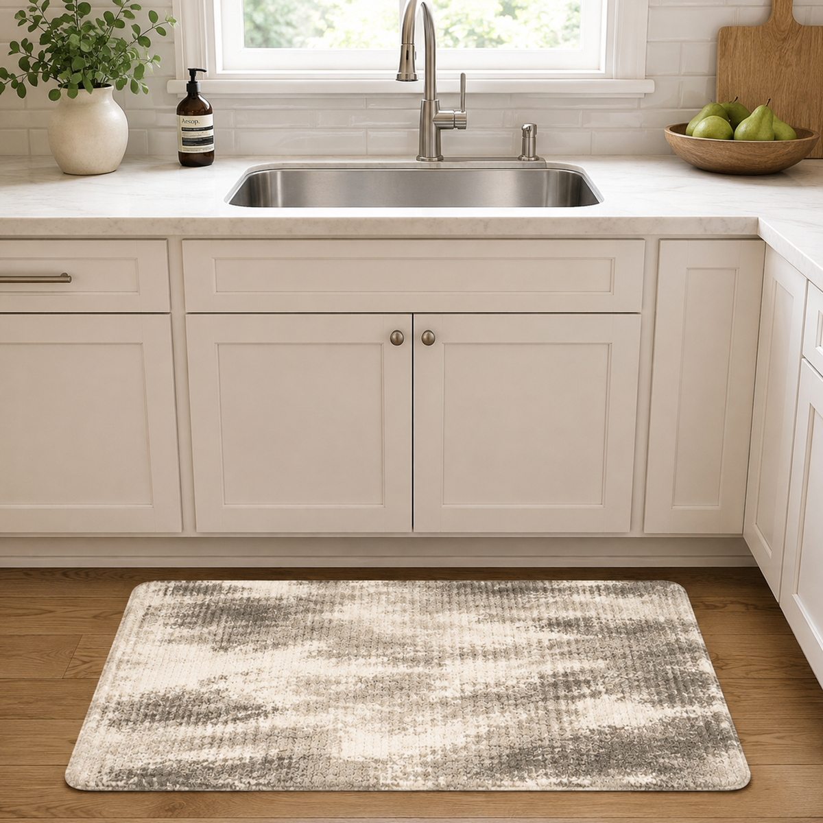 Sandstone Abstract Area Rug