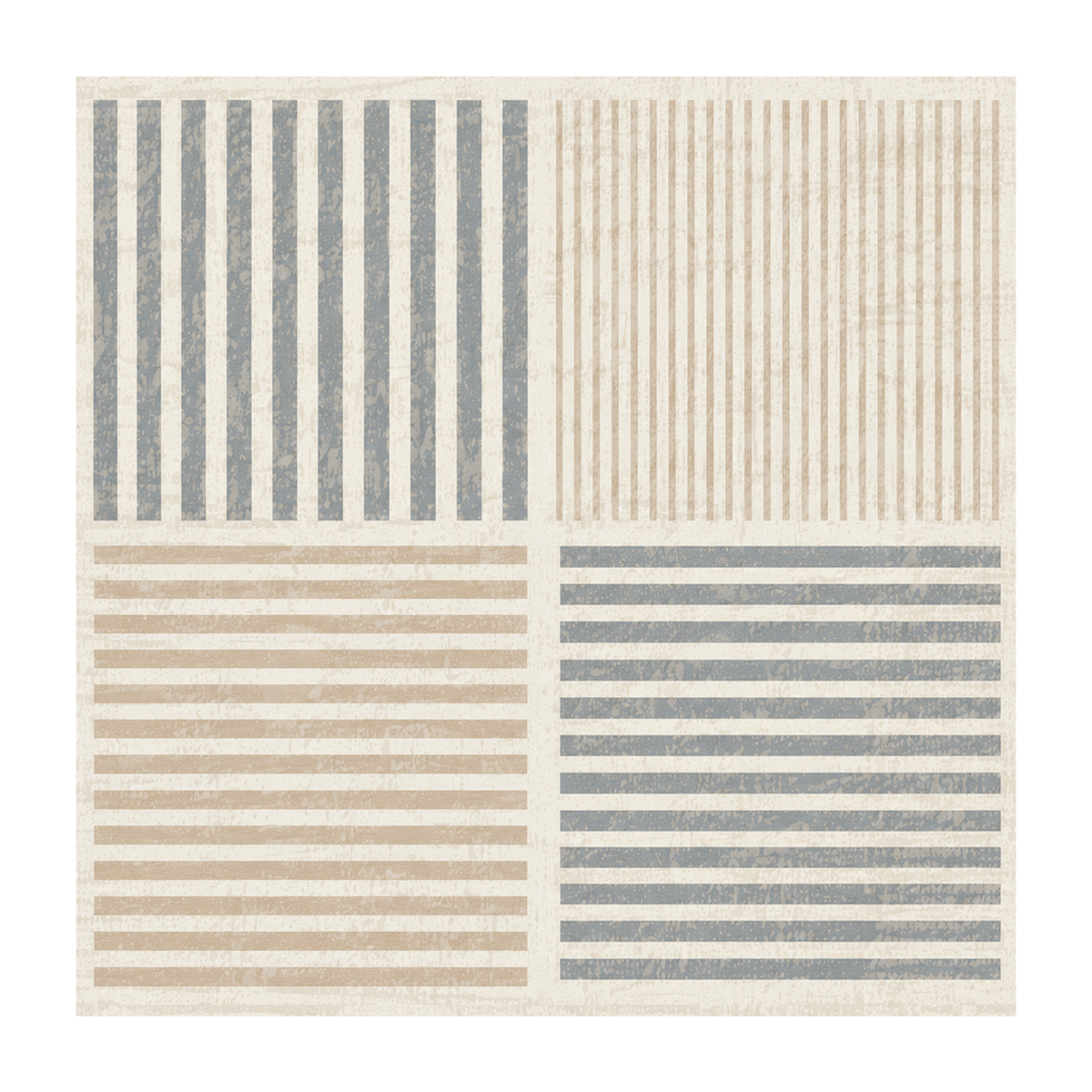 Crosshatch Stripe Rug