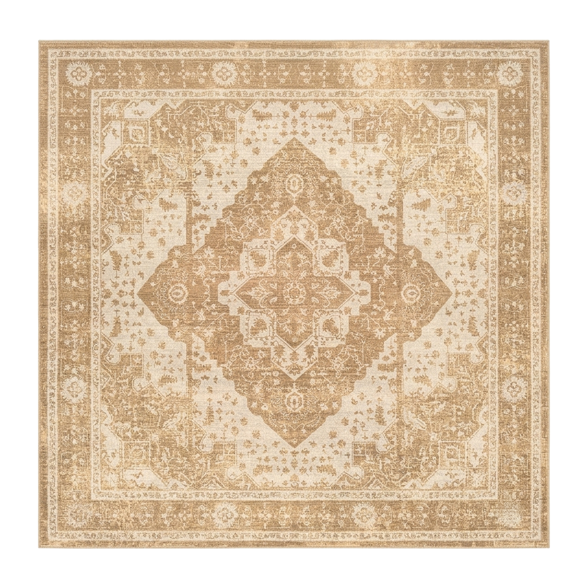 Sandstone Vintage Medallion Rug