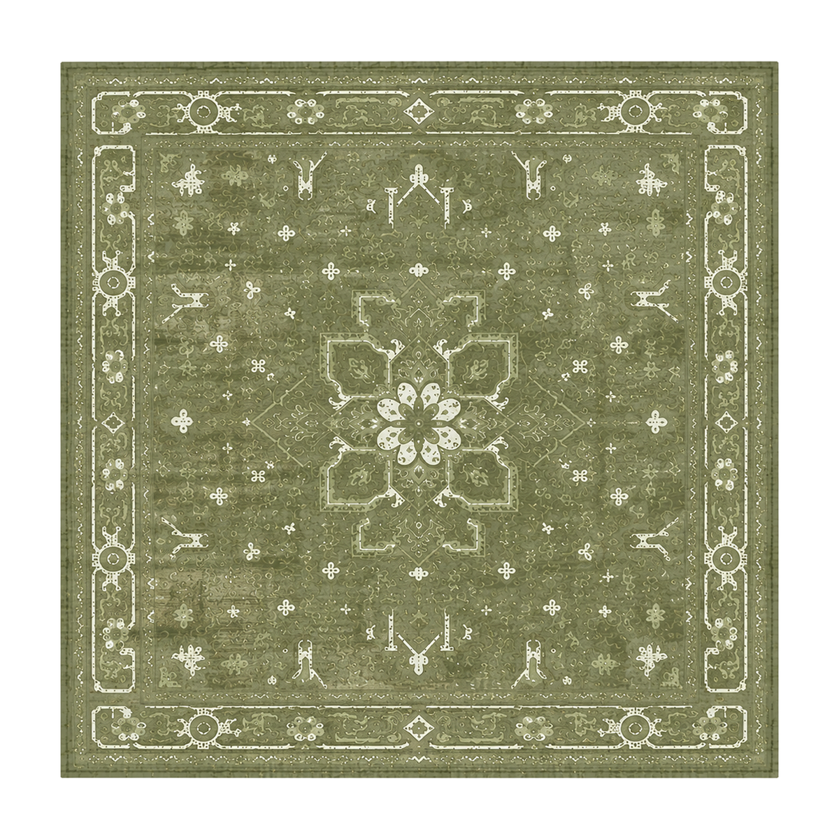 Olive Heritage Medallion Rug