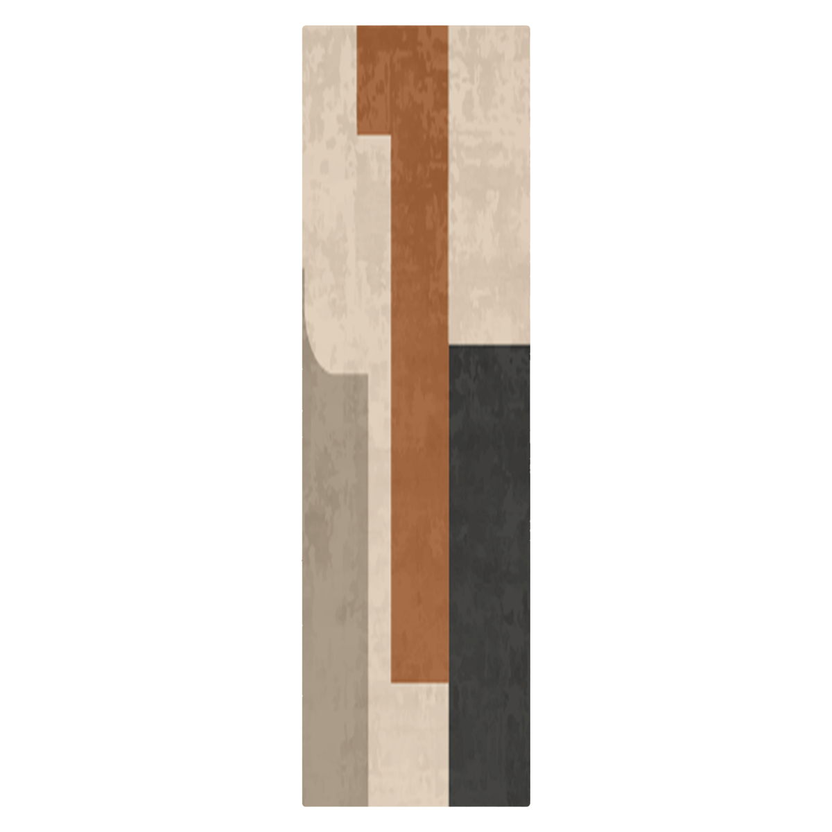 Bold Geometric Color Block Area Rug
