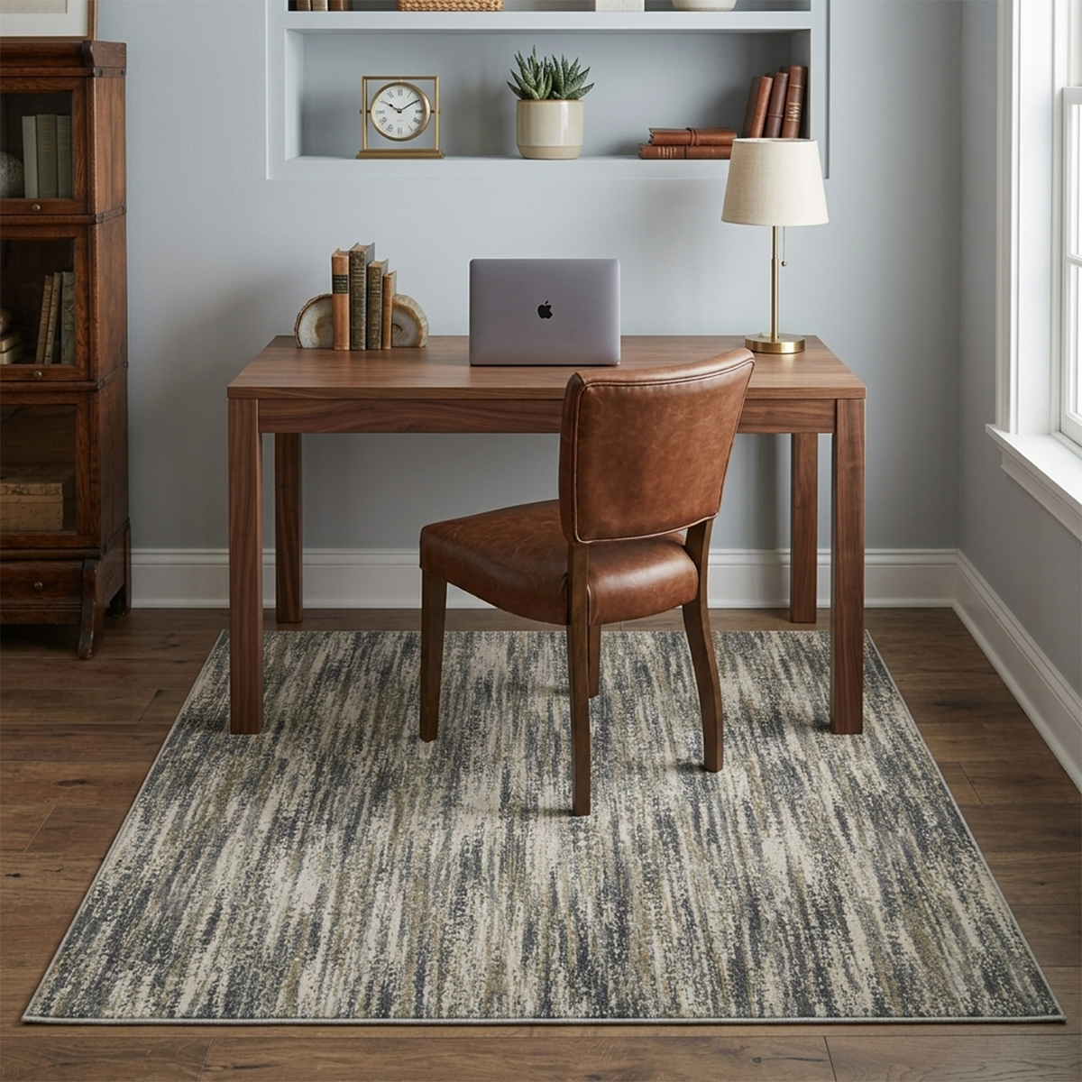 Stonewash Abstract Rug