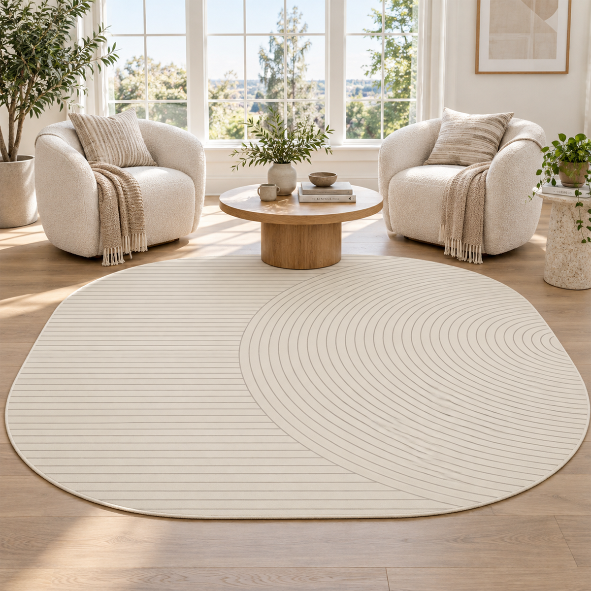 Concentric Horizon Rug