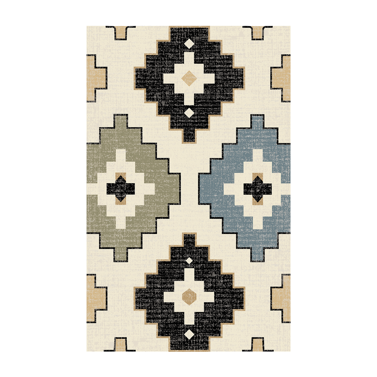 Tribal Geo Medallion Rug