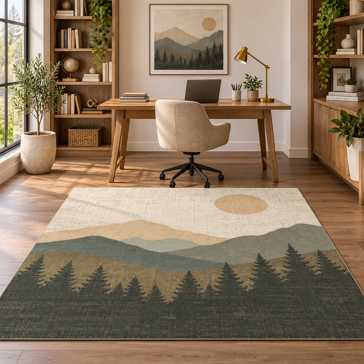 Woodland Peaks Area Rug