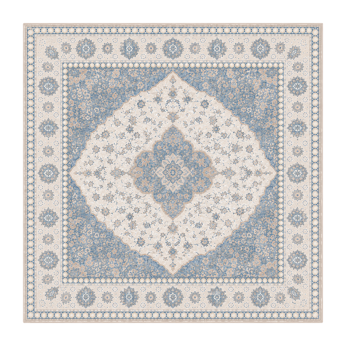 Mist Blue Heritage Rug